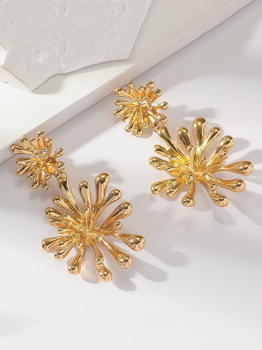 Boucles d'oreilles géométriques