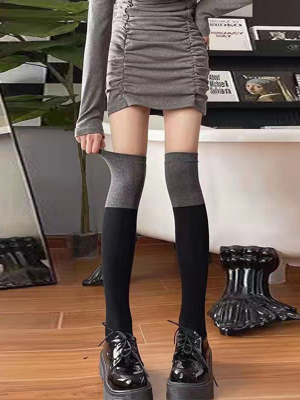 Chaussettes chaudes en velours