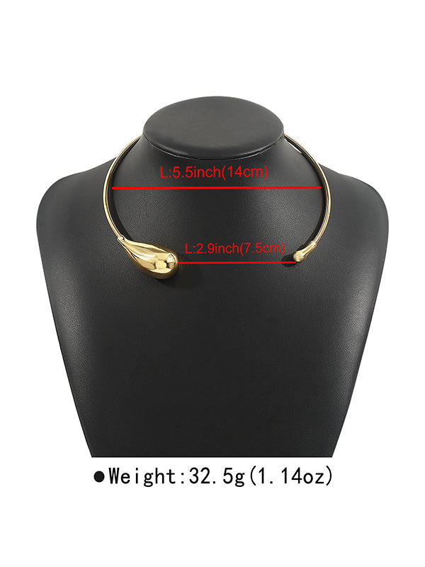 Collier géométrique normcore
