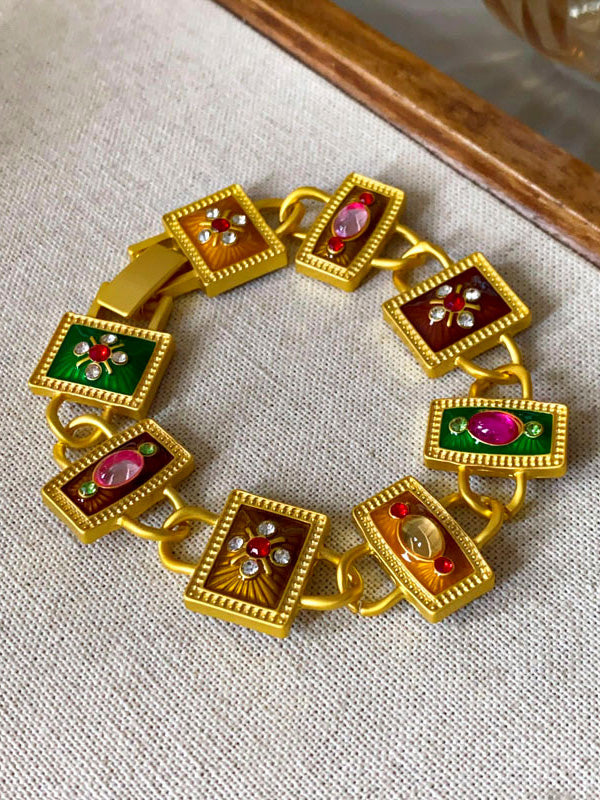 Bracelet géométrique