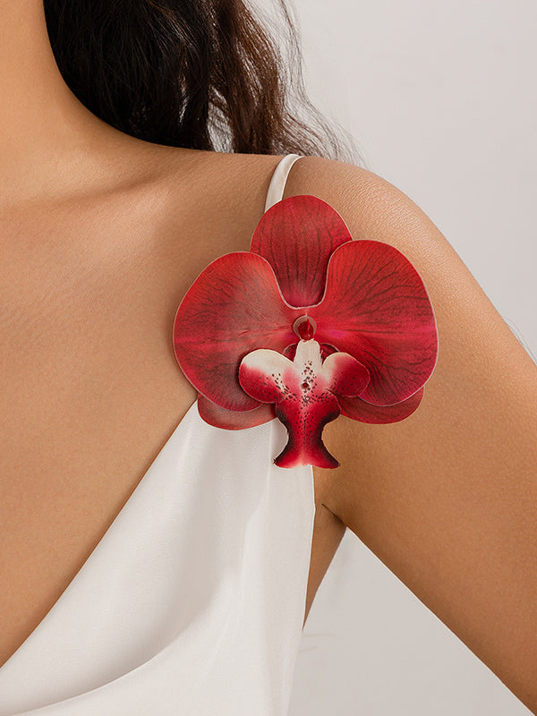 Broche en forme de fleur