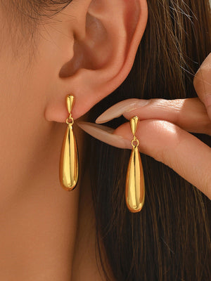 Boucles d'oreilles en forme de goutte