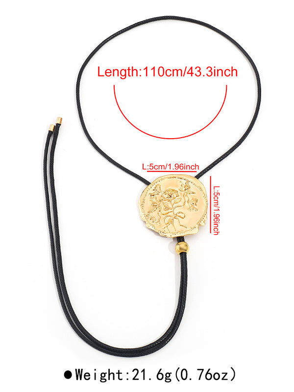 Collier réglable géométrique