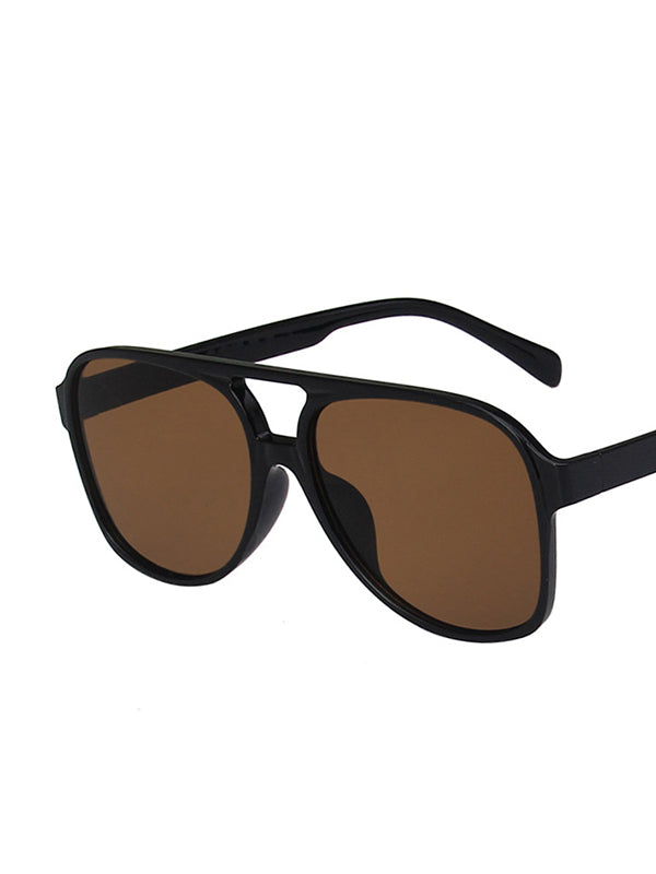 Lunettes de soleil géométriques anti-UV