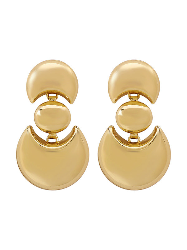 Boucles d'oreilles pendantes géométriques