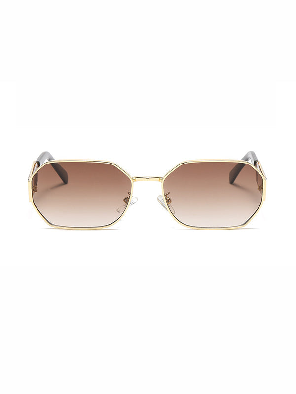 Lunettes de soleil géométriques anti-UV