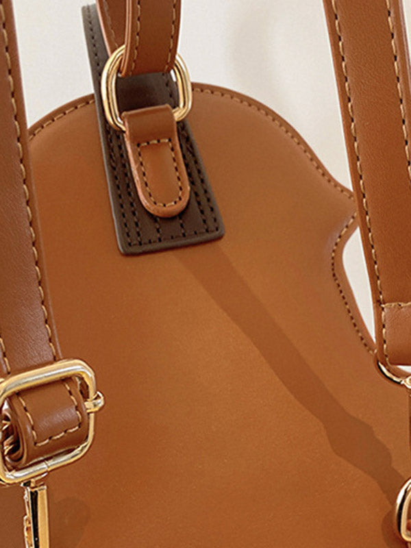 Sac à main à empiècements, à fermeture éclair