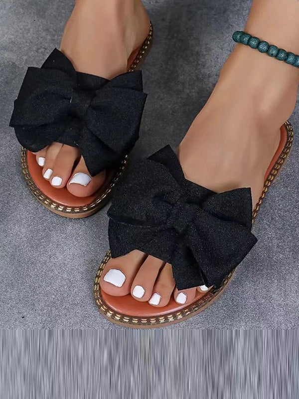 Mules à nœud, à bout ouvert, à empiècements