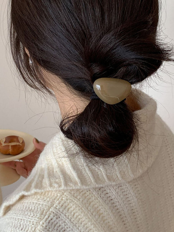 Étirement géométrique; Accessoires pour cheveux élastiques, pompon, attache pour cheveux, support pour queue de cheval