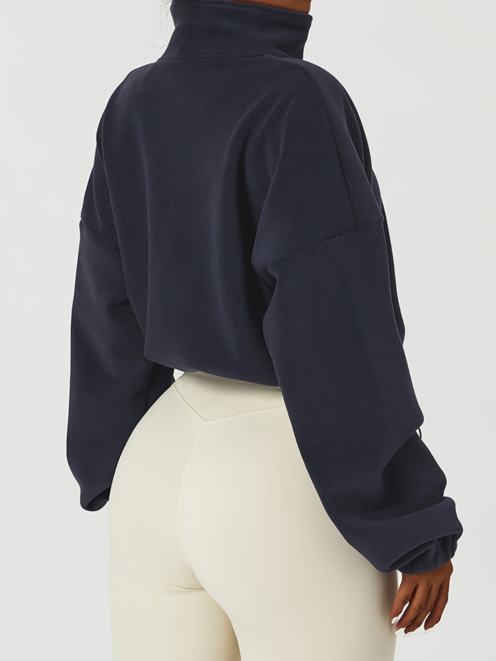 Velexia | Crop-Top en Fleece