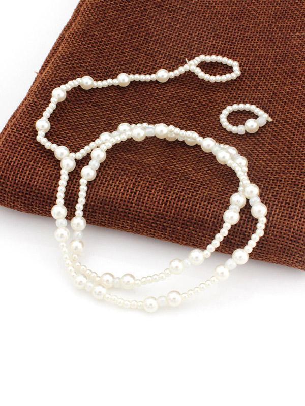 Jolis accessoires de footchain en perles