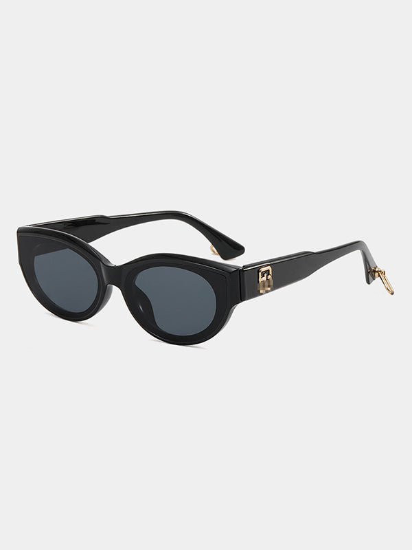 Lunettes de soleil géométriques anti-UV