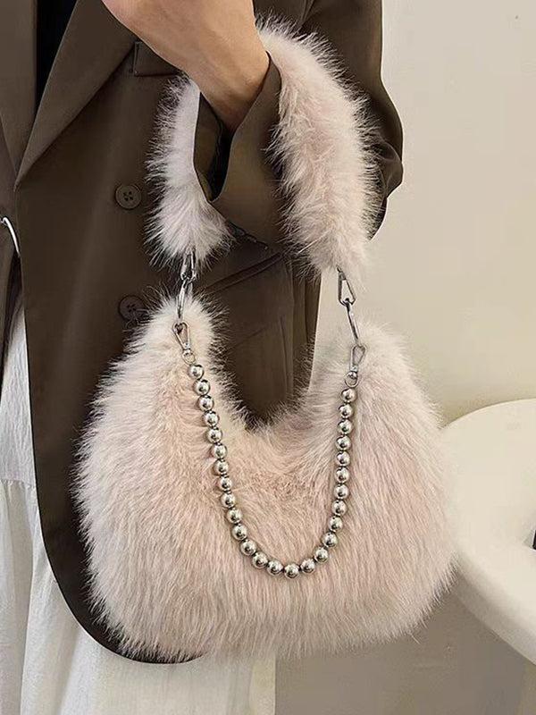 Sac à main perlé à empiècements