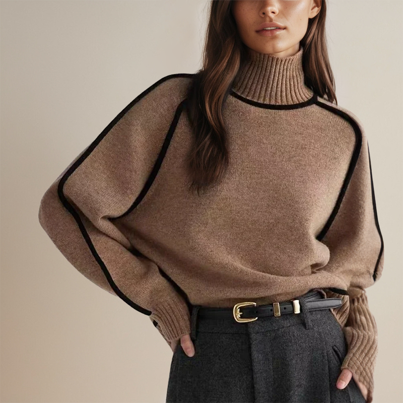 Lara | Pull pour femmes avec col roulé