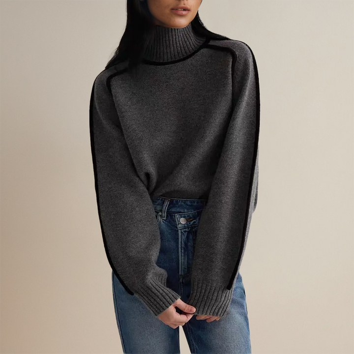 Lara | Pull pour femmes avec col roulé