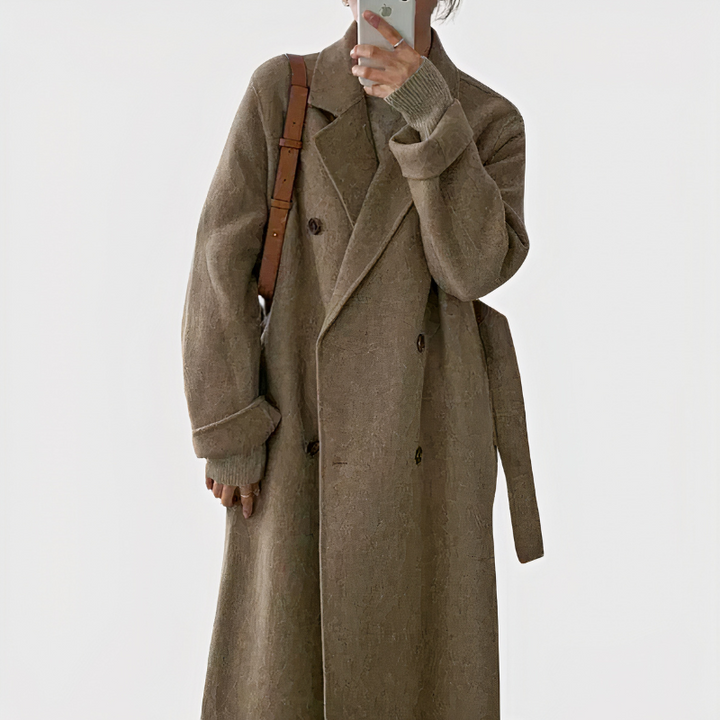 Manteau d'hiver élégant pour femmes | Long