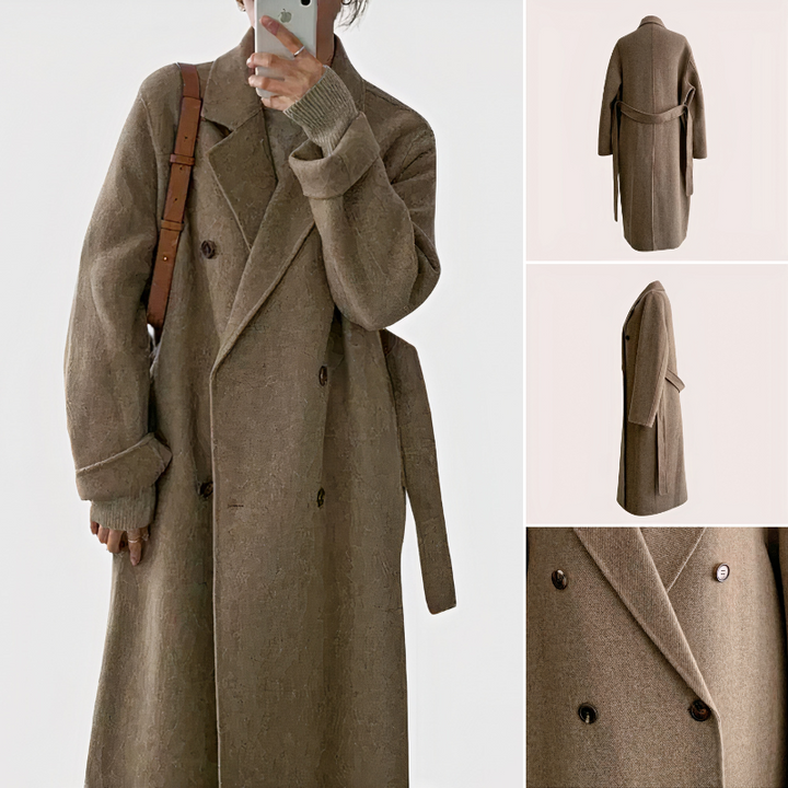 Manteau d'hiver élégant pour femmes | Long