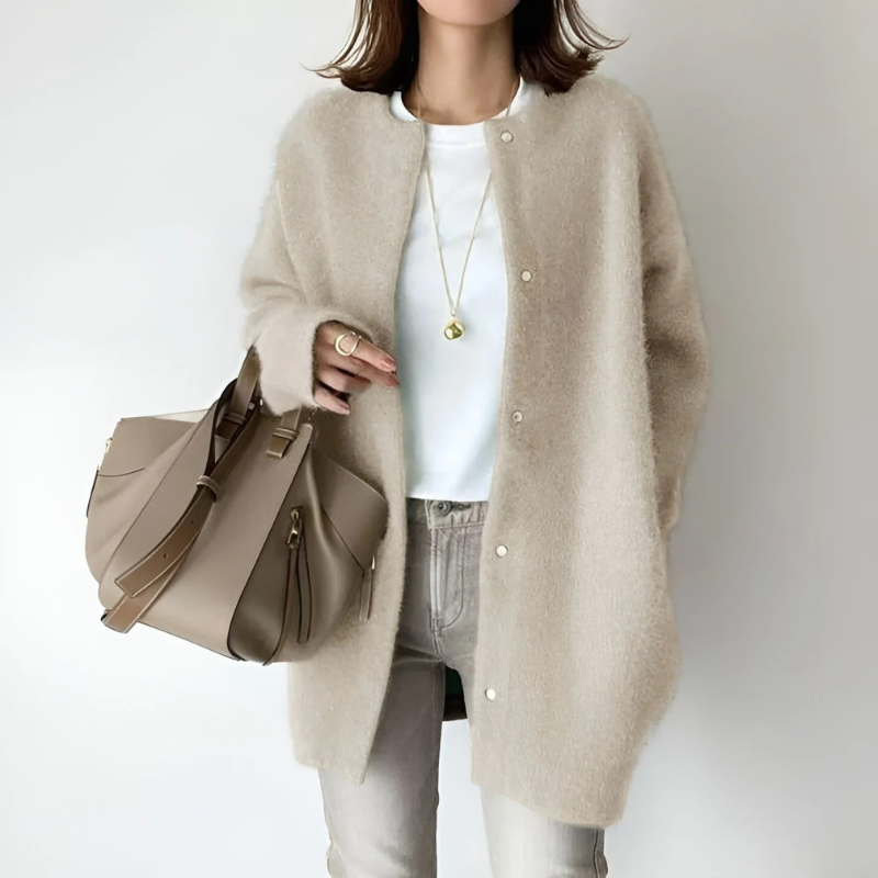 Cardigan d'automne élégant pour femmes | Tricot