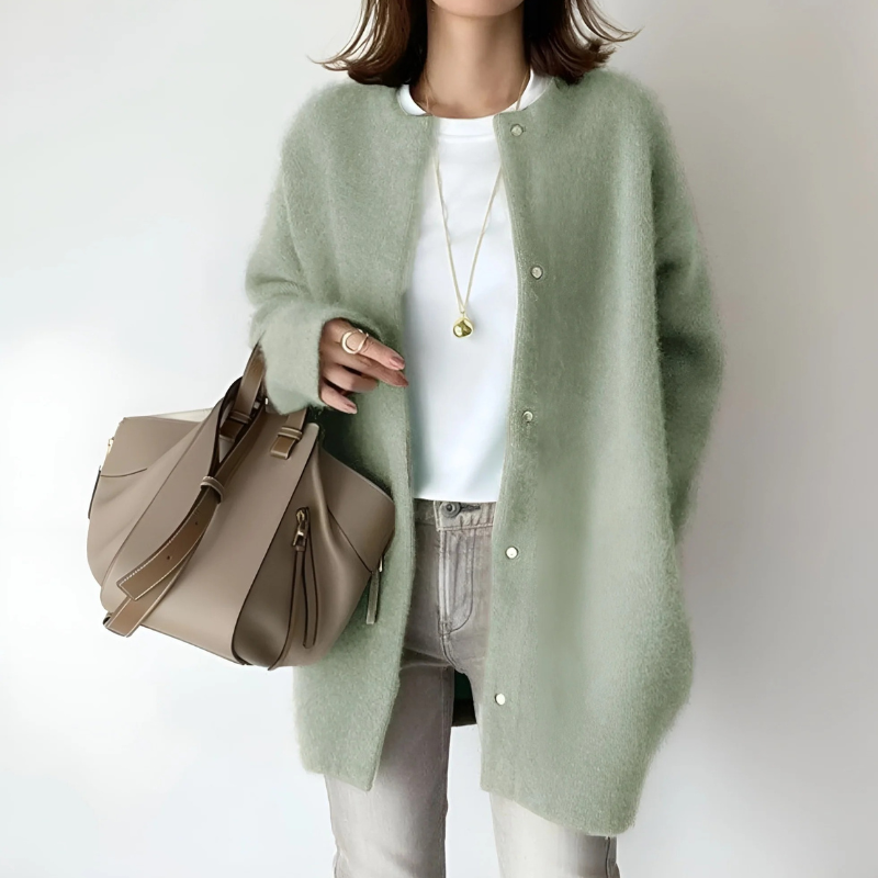 Cardigan d'automne élégant pour femmes | Tricot