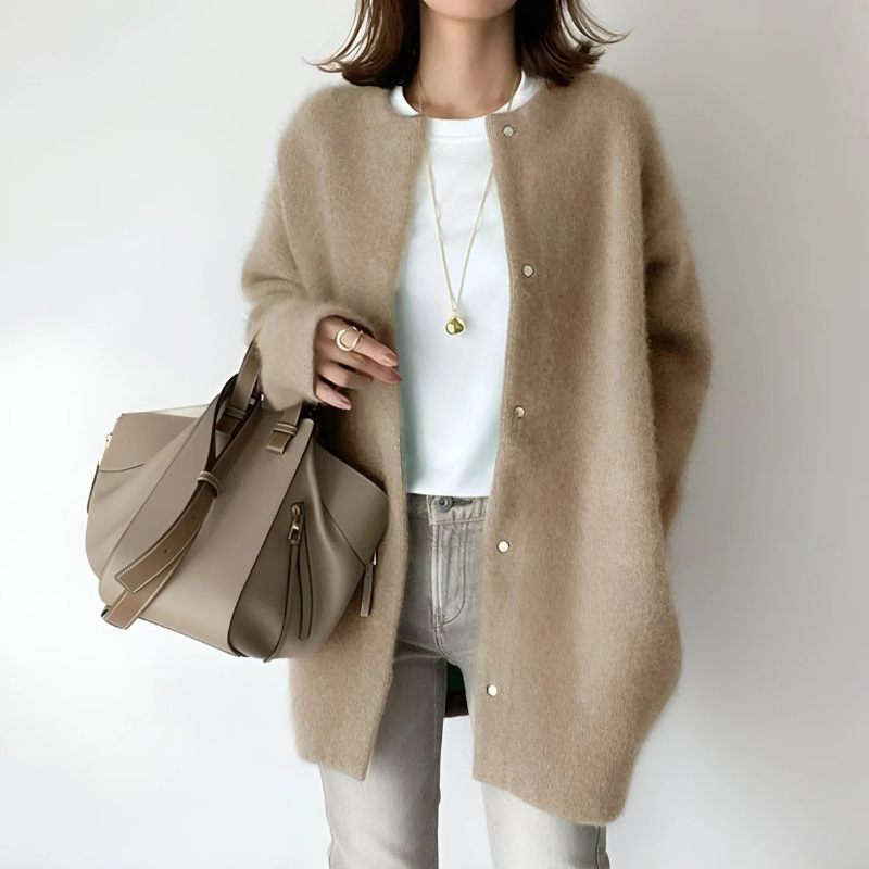 Cardigan d'automne élégant pour femmes | Tricot