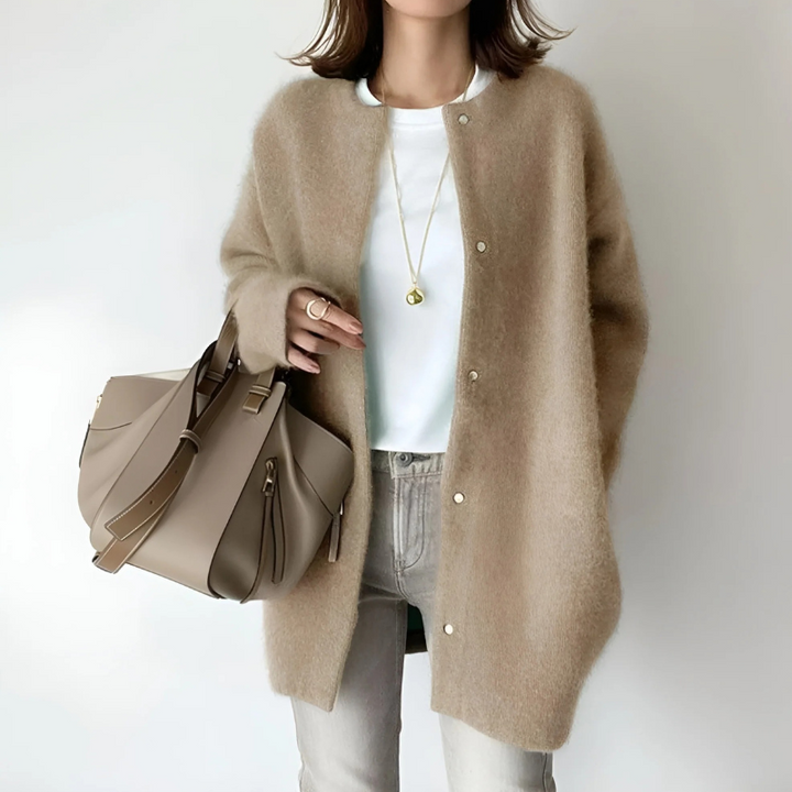 Cardigan d'automne élégant pour femmes | Tricot