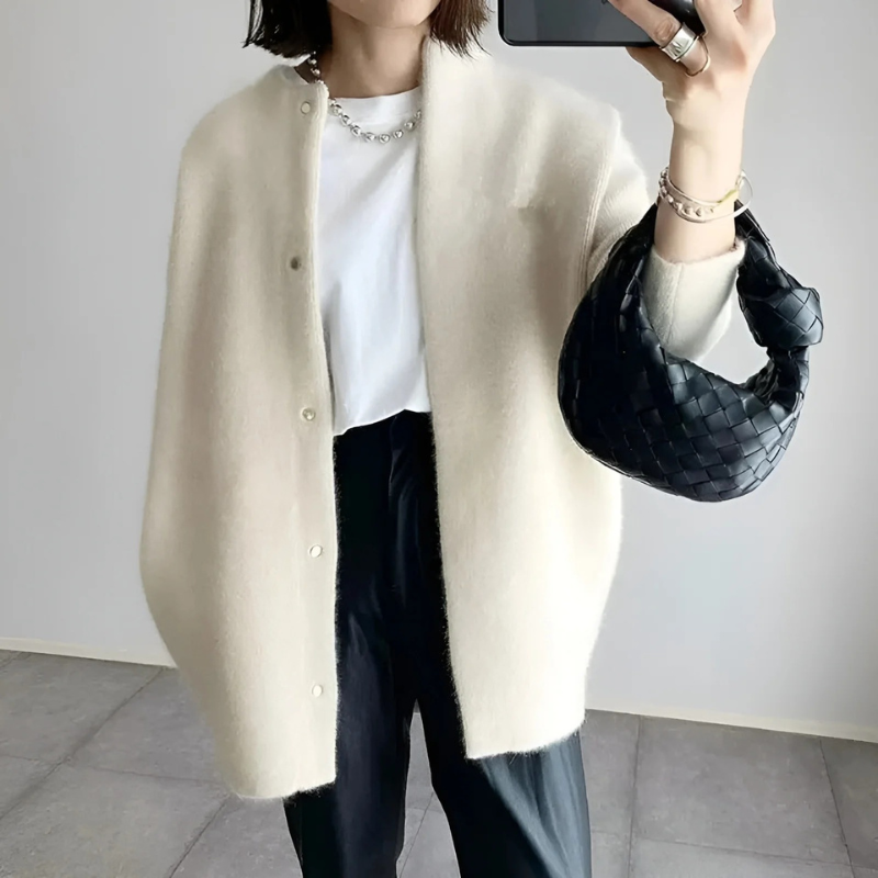 Cardigan d'automne élégant pour femmes | Tricot