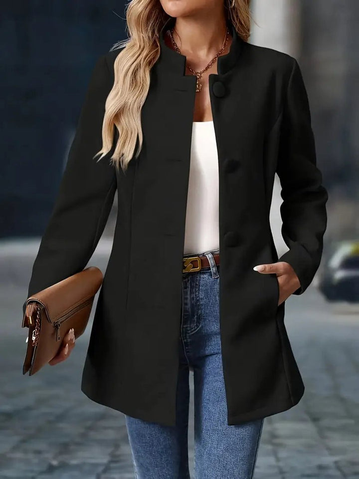 Marie | Manteau élégant pour femmes à col montant