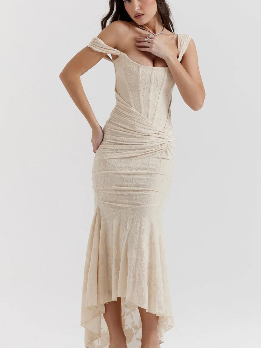 Robe de soirée élégante en corset pour femmes | Maxi