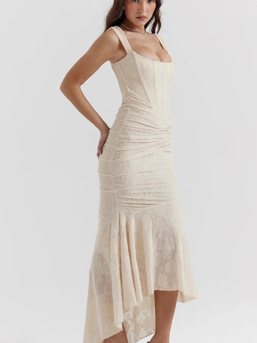 Robe de soirée élégante en corset pour femmes | Maxi