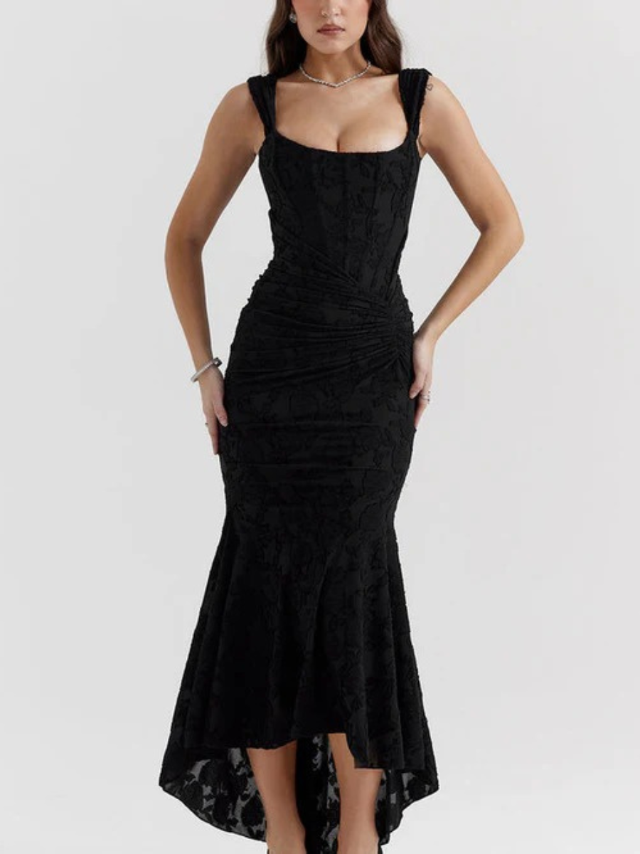 Robe de soirée élégante en corset pour femmes | Maxi