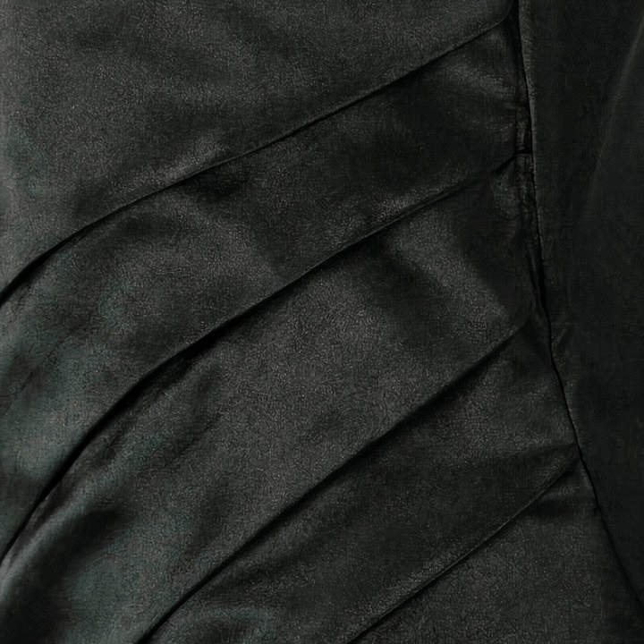 Robe de soirée élégante noire et blanche pour femmes | Maxi