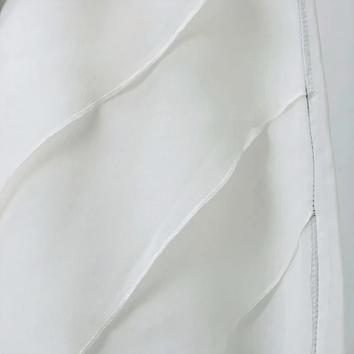 Robe de soirée élégante noire et blanche pour femmes | Maxi
