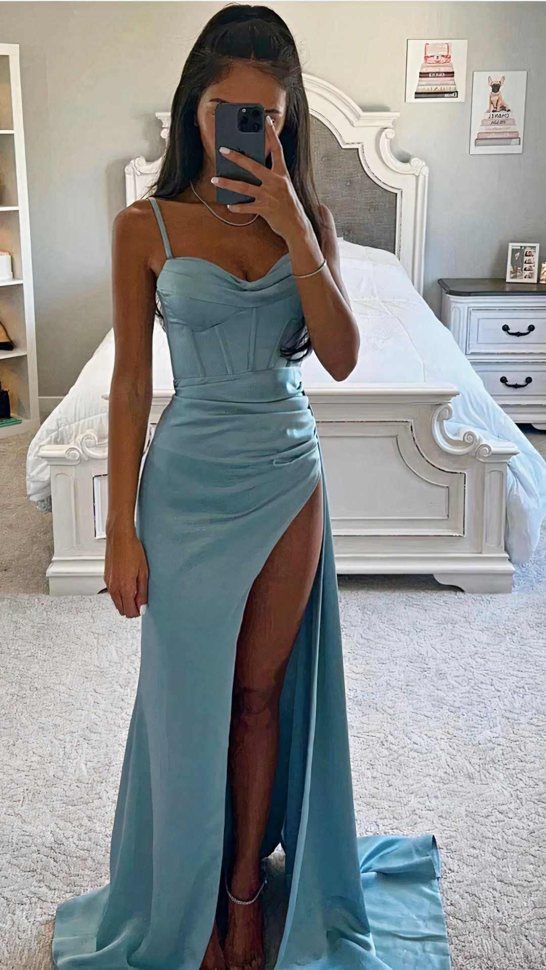 Robe de soirée vintage élégante pour femmes | Maxi