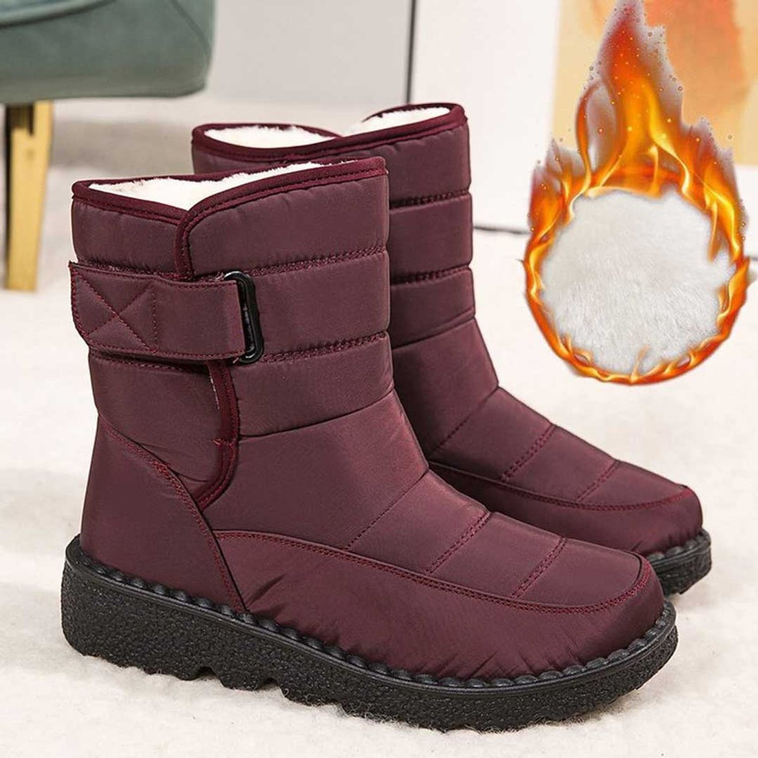Marie | Bottes hautes femme thermiques, imperméables et antidérapantes
