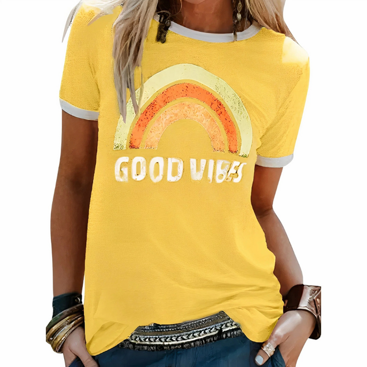 T-shirt Good-Vibes pour femmes | Manches courtes