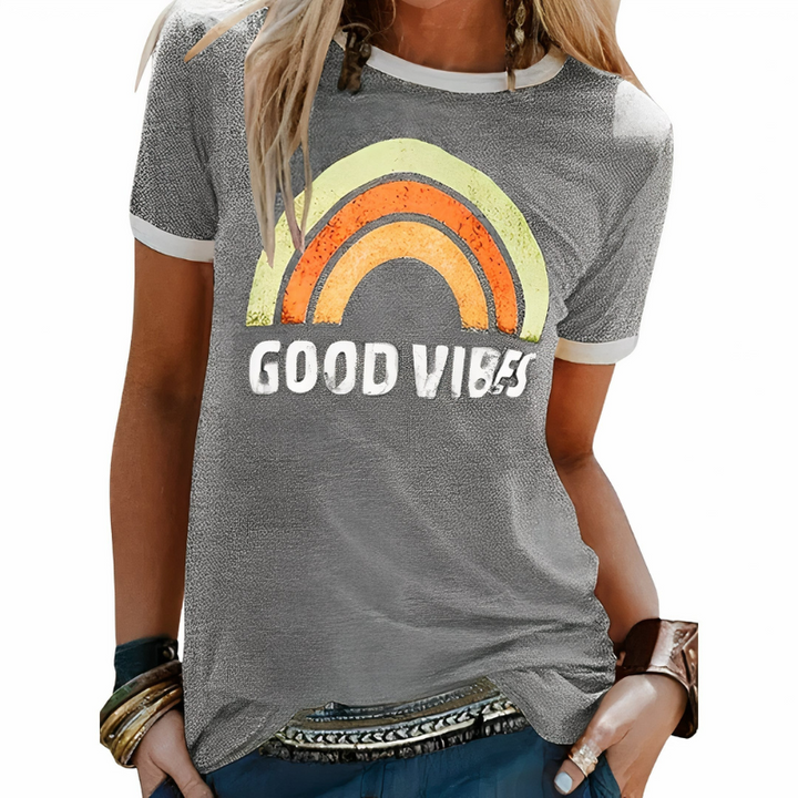 T-shirt Good-Vibes pour femmes | Manches courtes