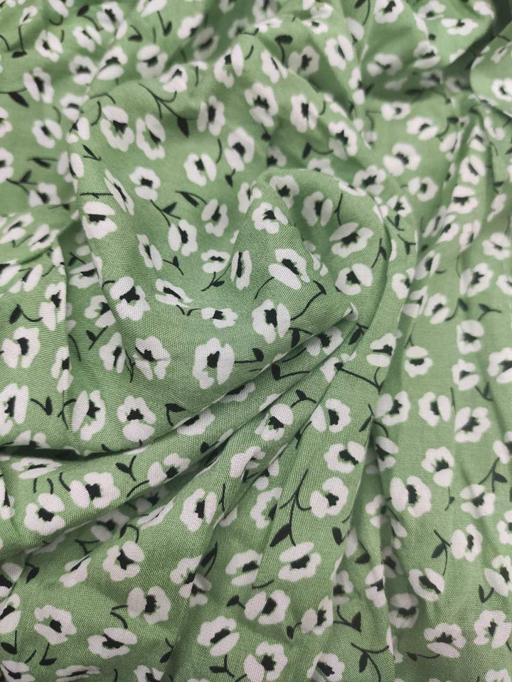 Robe chemise pour femmes avec patte de boutonnage, ceinture à nouer, manches courtes et motif floral en longueur midi