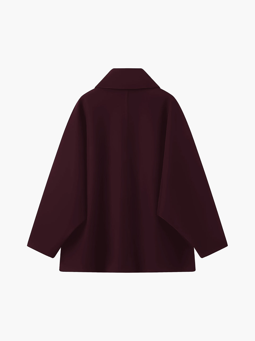 Veste Femme avec Boutonnage, Col Revers, Poches Plaquées et Poignets Contrastés