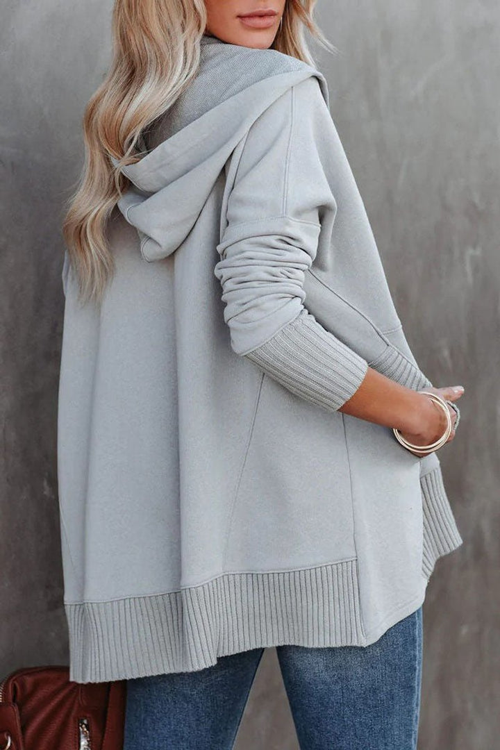 Frieda | Tunique à Capuche Femme à Manches Longues Oversized