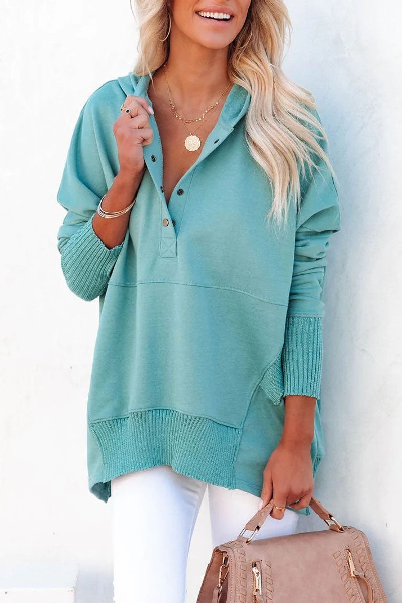 Frieda | Tunique à Capuche Femme à Manches Longues Oversized