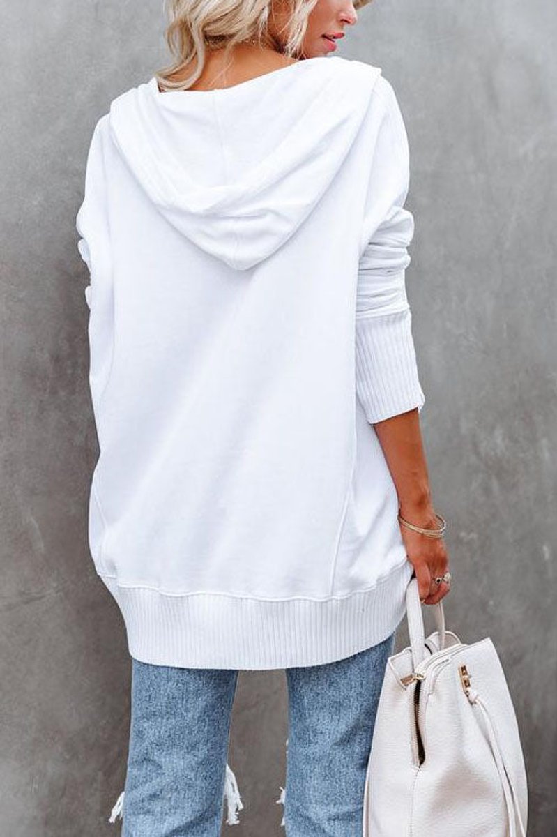 Frieda | Tunique à Capuche Femme à Manches Longues Oversized
