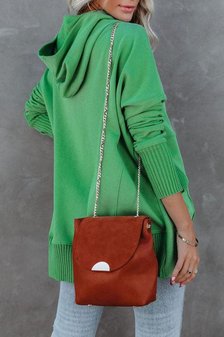 Frieda | Tunique à Capuche Femme à Manches Longues Oversized
