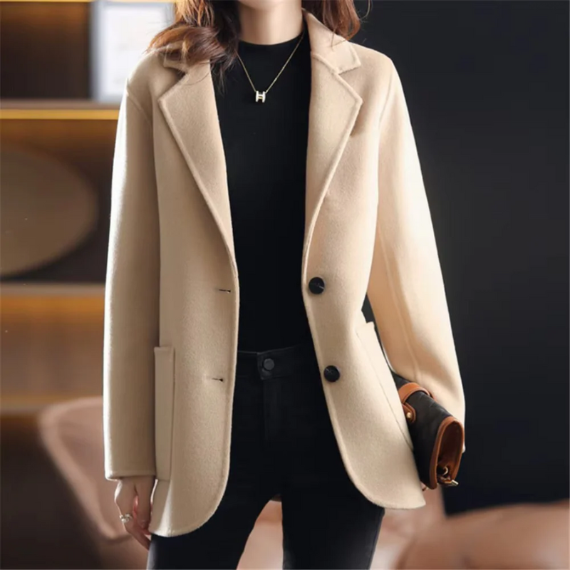 Manteau blazer classique pour femmes | Chaud