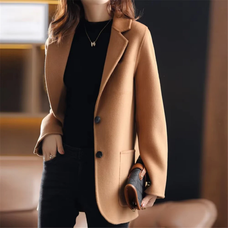 Manteau blazer classique pour femmes | Chaud