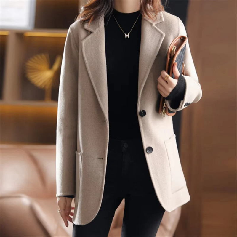 Manteau blazer classique pour femmes | Chaud