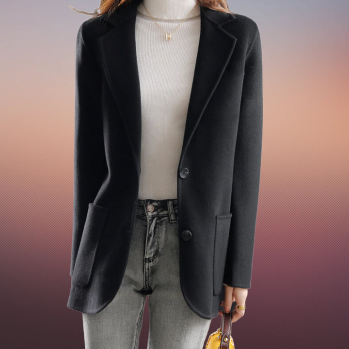 Manteau blazer classique pour femmes | Chaud