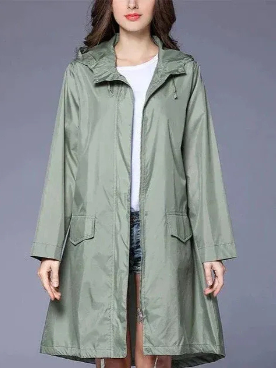 Manteau de pluie classique pour femmes | Imperméable