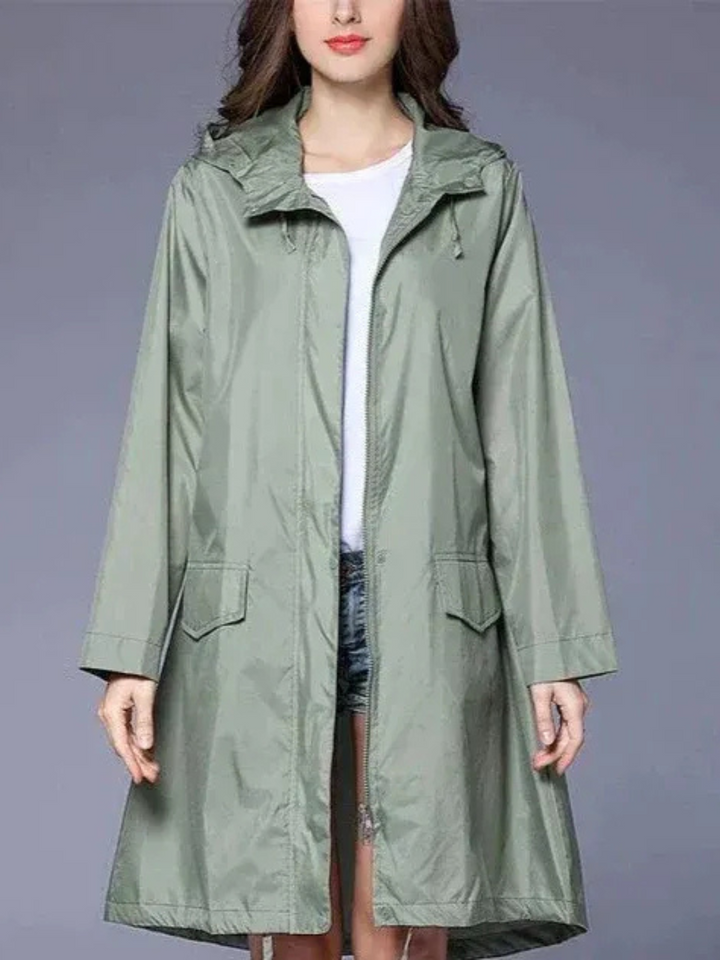 Manteau de pluie classique pour femmes | Imperméable