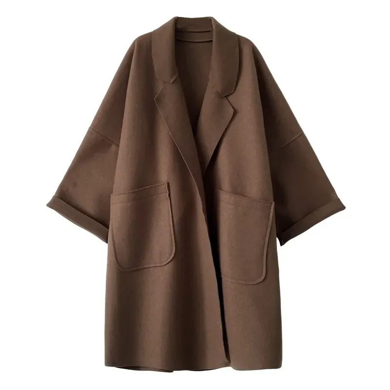 Manteau Trench Classic d'Hiver pour Femme | Taille Oversize
