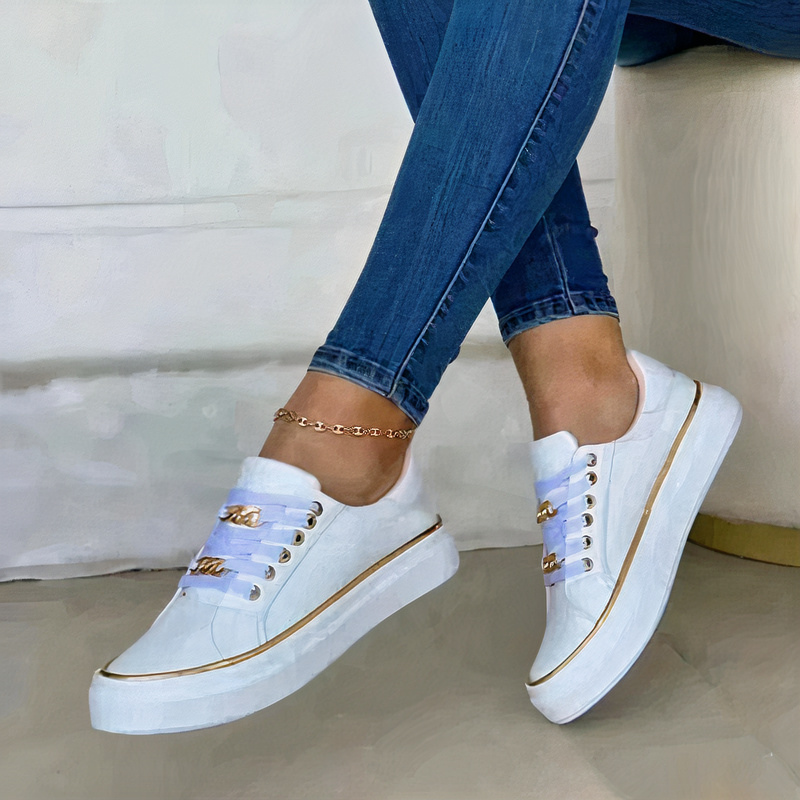Baskets modernes décontractées pour femmes | Confortables